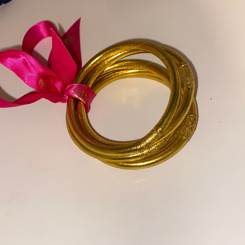 Gold Buddha bracelets